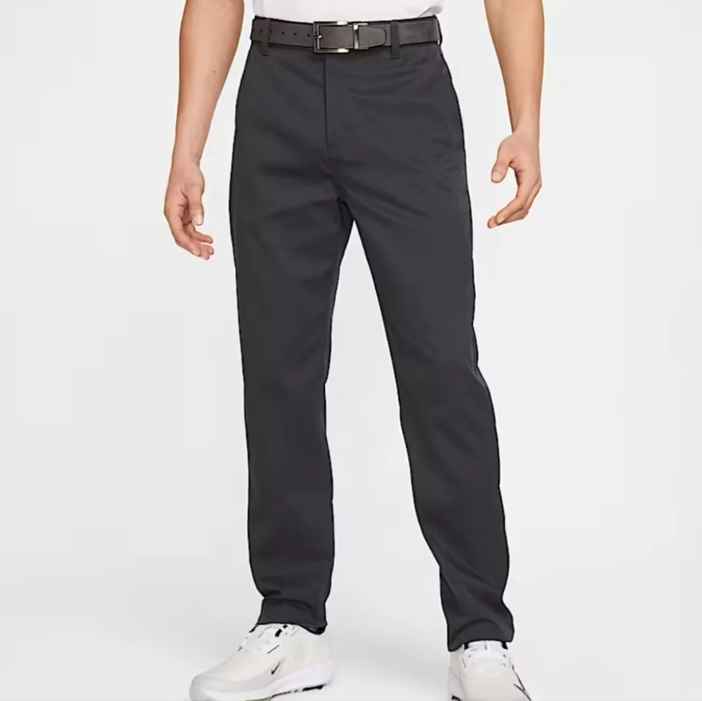 Nike Golf Black Dri Fit Tour Performance Pleated Pants 36 X 32